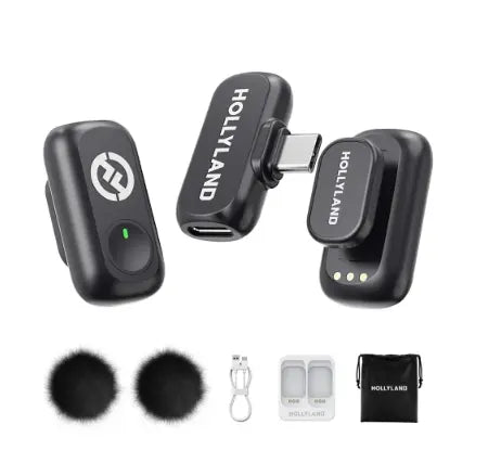 MICROFONO HOLLYLAND LARK A1 MINI DUO USB-C