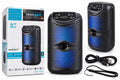 PARLANTE PORTATIL 2x3'' CON LUCES LED AYV0208