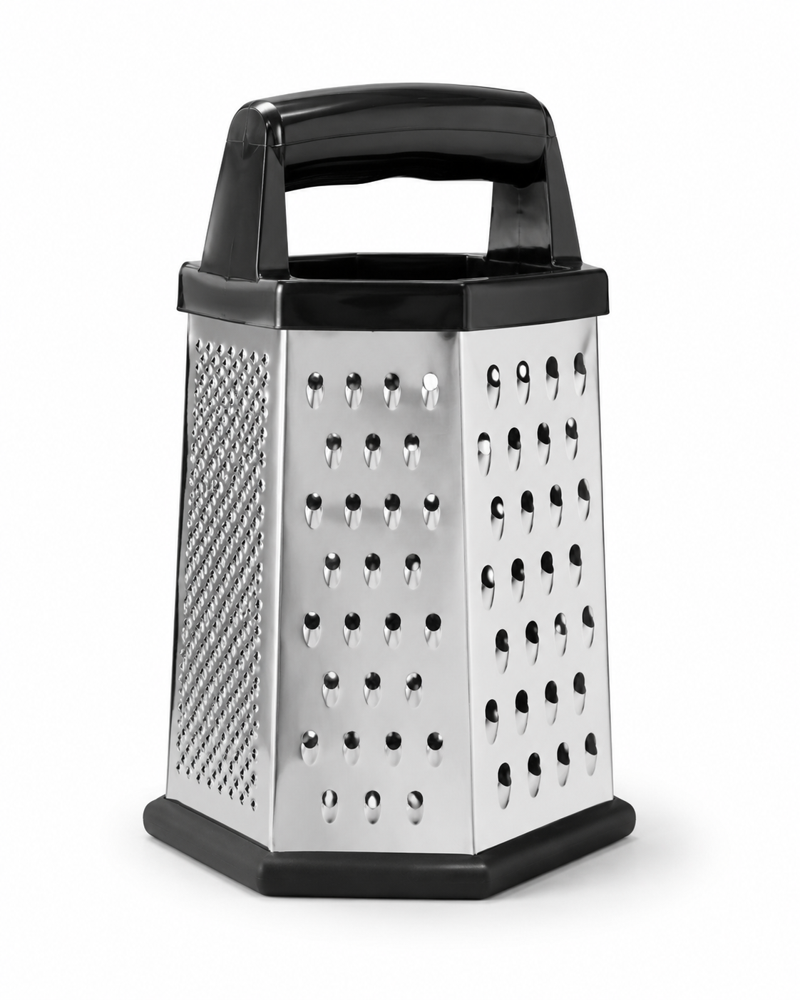RALLADOR DE ACERO INOXIDABLE 6 EN 1
