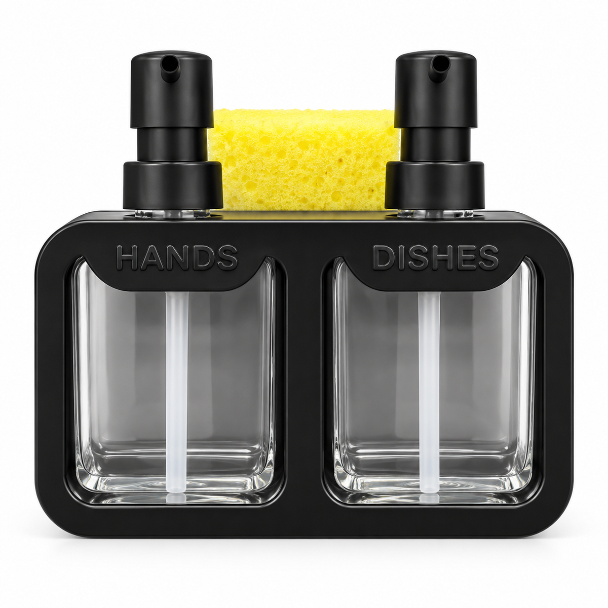 DISPENSADOR DOBLE CON ESPONJA